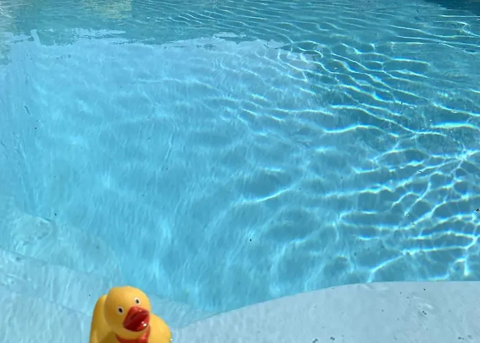 Nyaraló Et Au Milieu Coule Un Ruisseau - Piscine, Jacuzzi Prive, Boulodrome